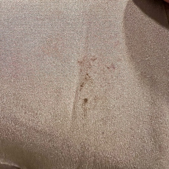 𝅺RICHARD TYLER COUTURE long sleeve dress with hip length side slit - Picture 16 of 16